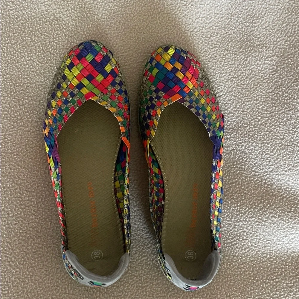 bernie mev. Multicolor Woven Sandals - Picture 5 of 7